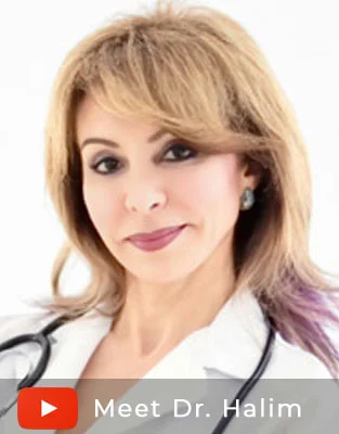 Doctora Azza Halim, Anesteciologa